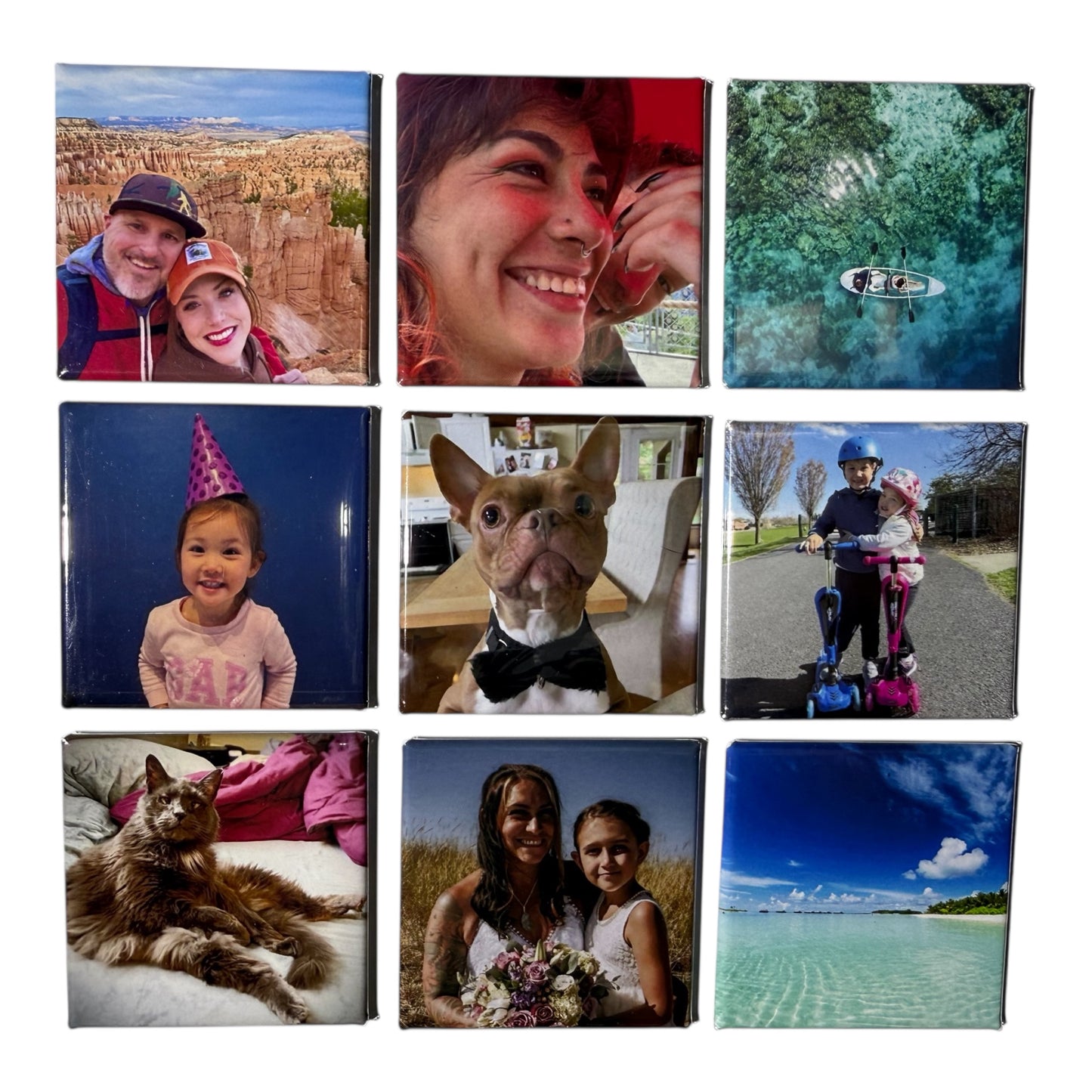 9 Custom Photo Magnets